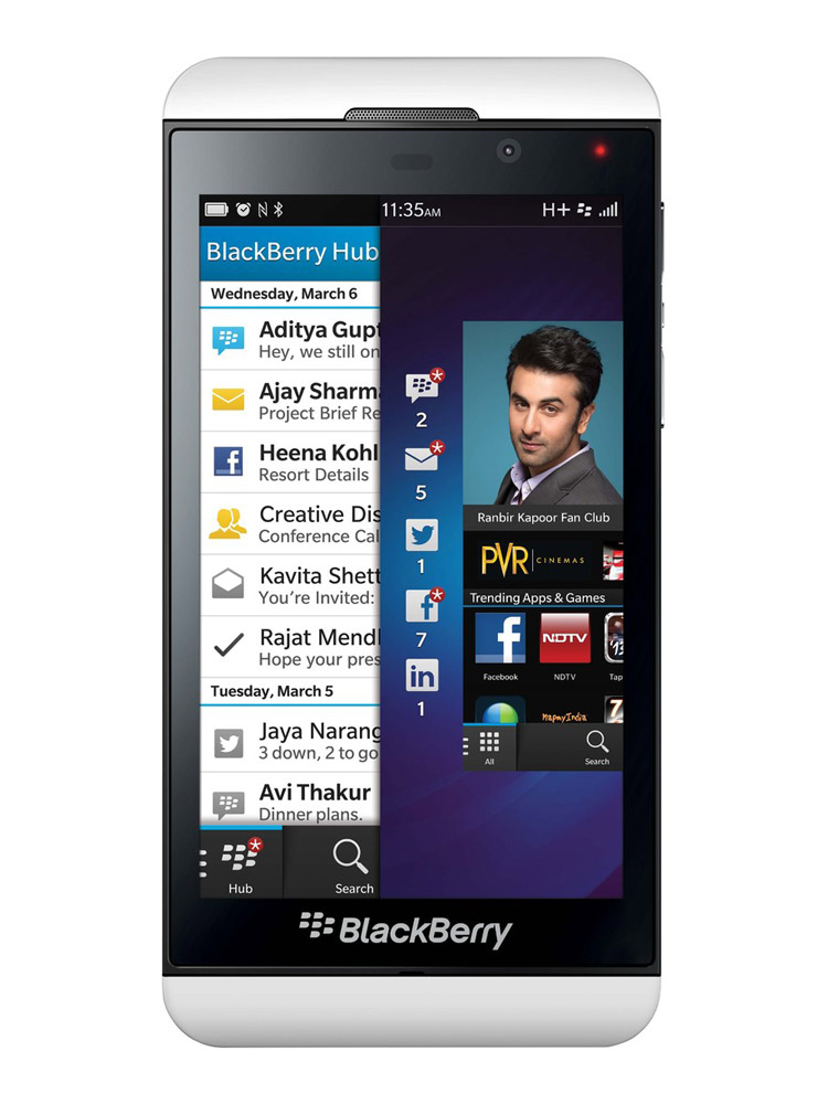 Buy Blackberry Z10 White Online at Best Price in India on